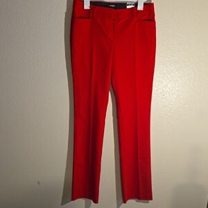 Express Chic Red Trousers